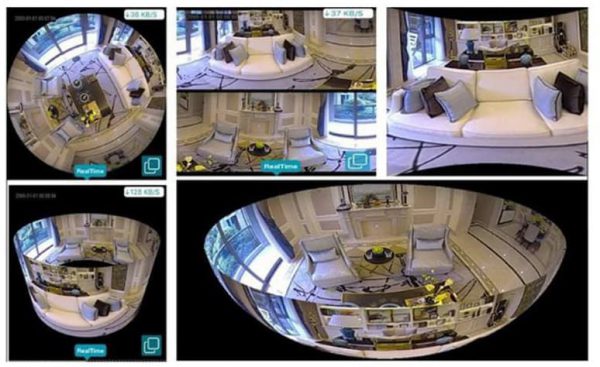 دوربین وایفای 360 درجه VR CAM پانورامیک